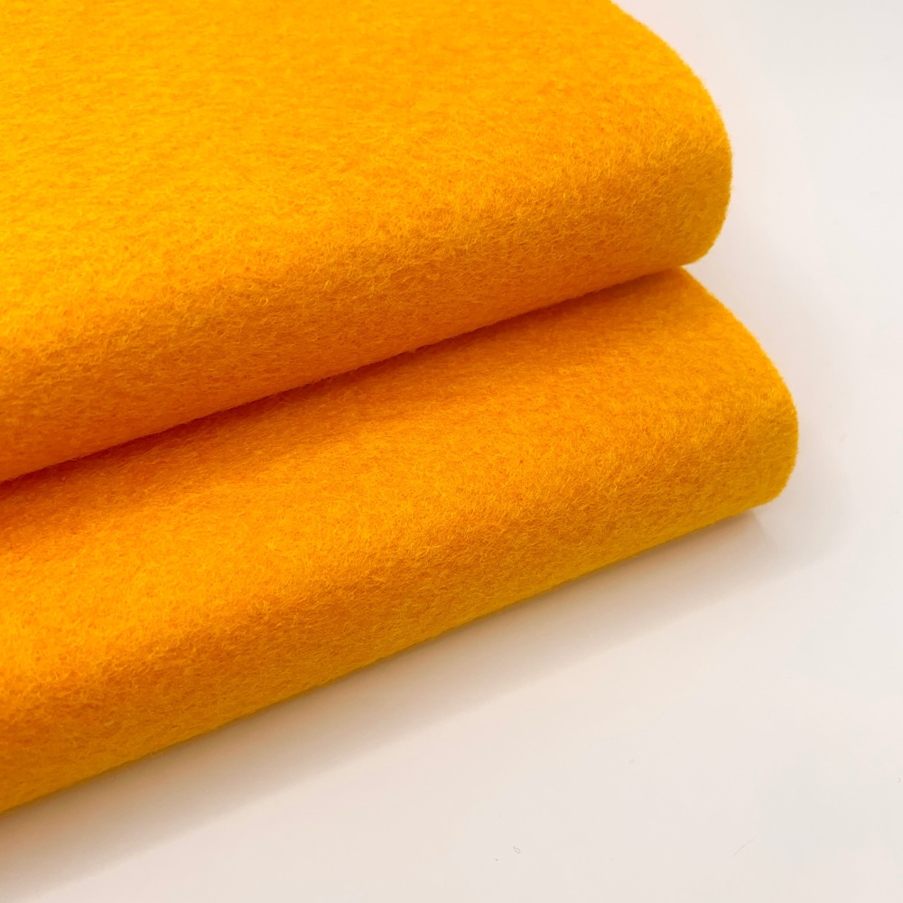 Butternut Squash Wool Blend Felt