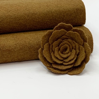  Peat Moss Wool Blend Felt