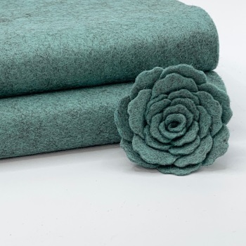 Mint Choc Chip Wool Blend Felt
