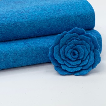 Tropical Wave Wool Blend Felt