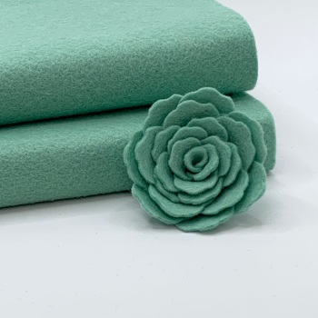  Serene Green Wool Blend Felt