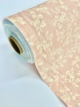 Rose and Hubble Fabrics - 100% Cotton Poplin - Felicity Pink