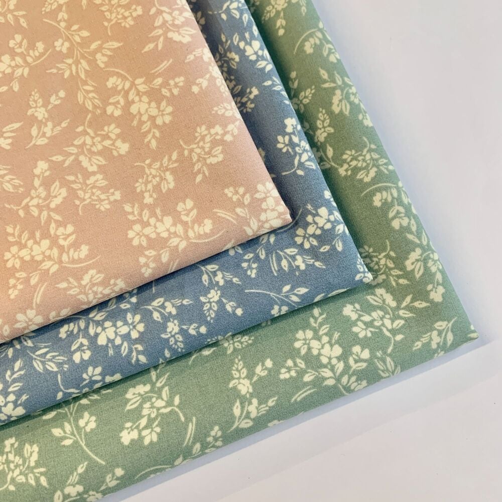 Rose and Hubble - Felicity Floral - Felt Backed Fabric