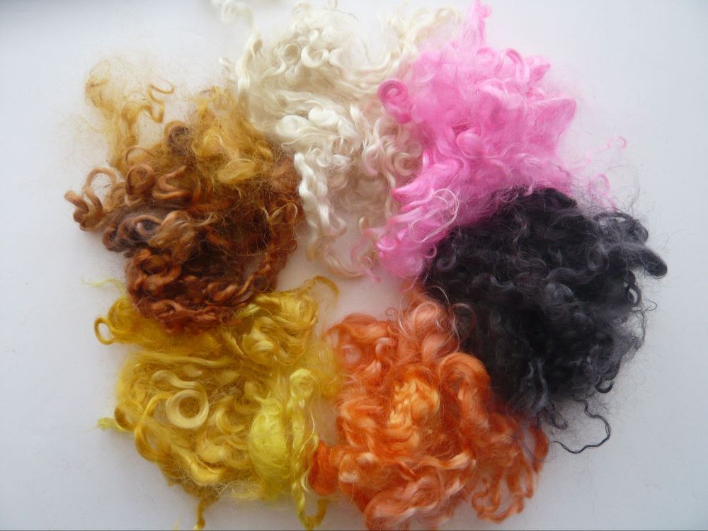 Curly Locks High Quality Needle Felting Kits, Wet Felting Kits a