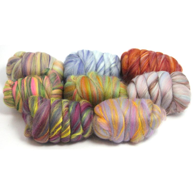 Dyed Bamboo and Merino Mixed Wool - 8 Different colour Varieties