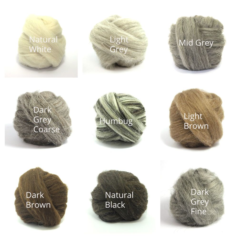 Natural Wool - Choose 3 Balls