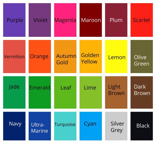 3 x All in one acid dye - wool, silk, nylon and feathers