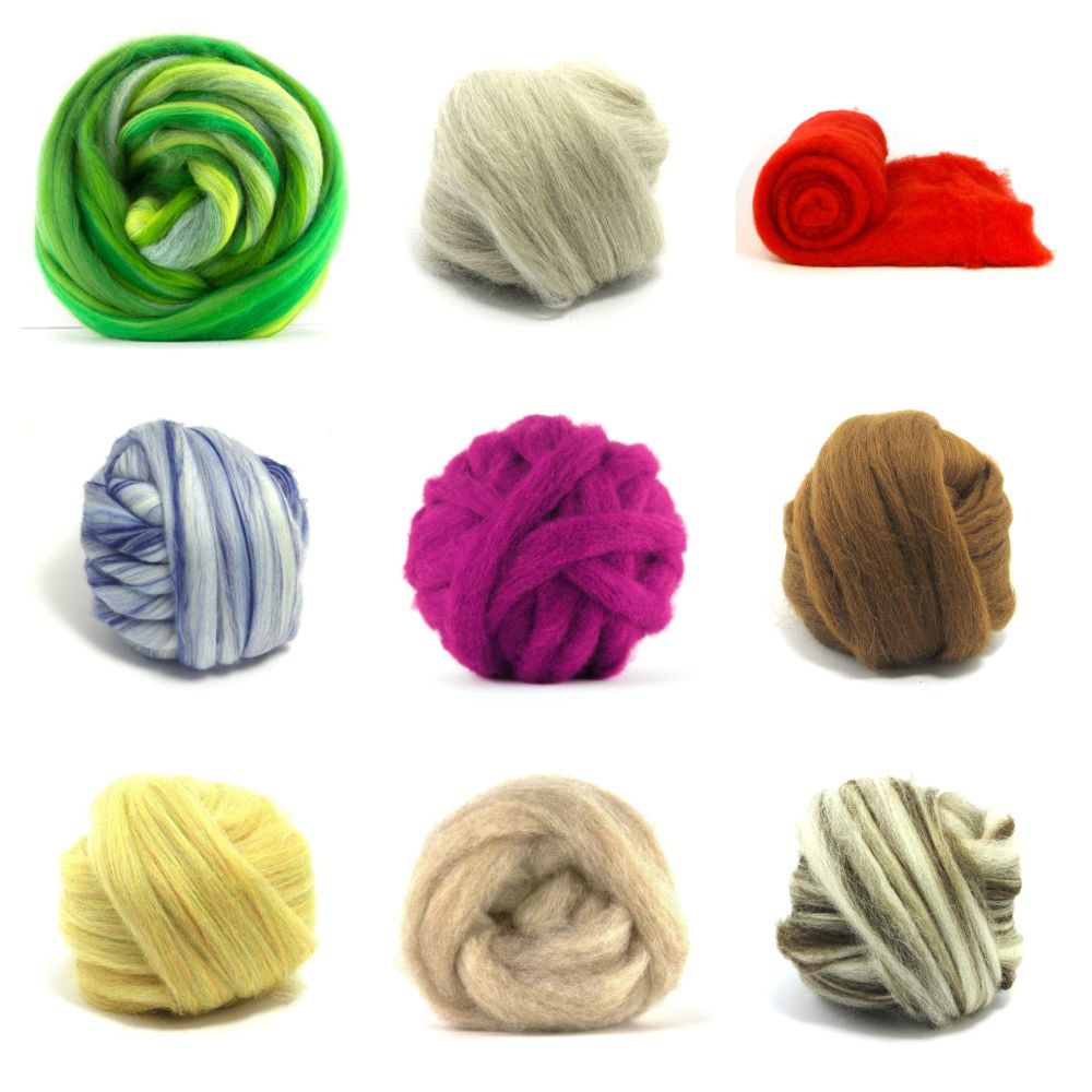 Any Wool Tops - Choose 6 Balls