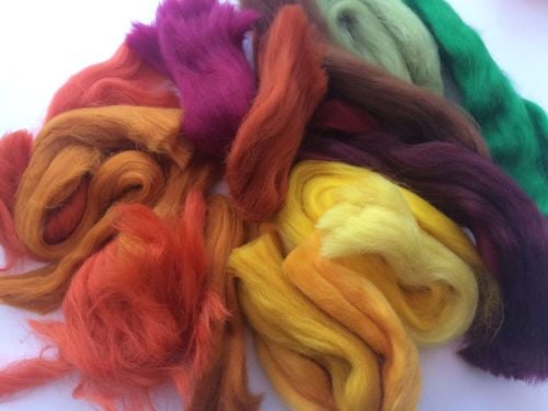 Seasonal 'Autumn' Wool Off Cuts / Wool Scraps