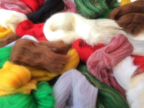 Seasonal 'Winter' Wool Off Cuts / Wool Scraps