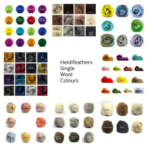 Any Wool Tops - Choose 10 Balls