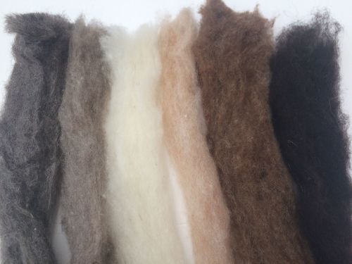 Creatures Mix- Natural Wool Sliver