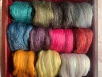 'Shimmer Mix' - 10 Sparkly Wool Colours