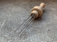 Wooden Felting Needle Handle - for up to 4 needles