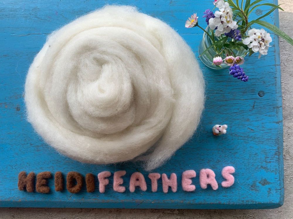 core wool sliver felting heidifeathers