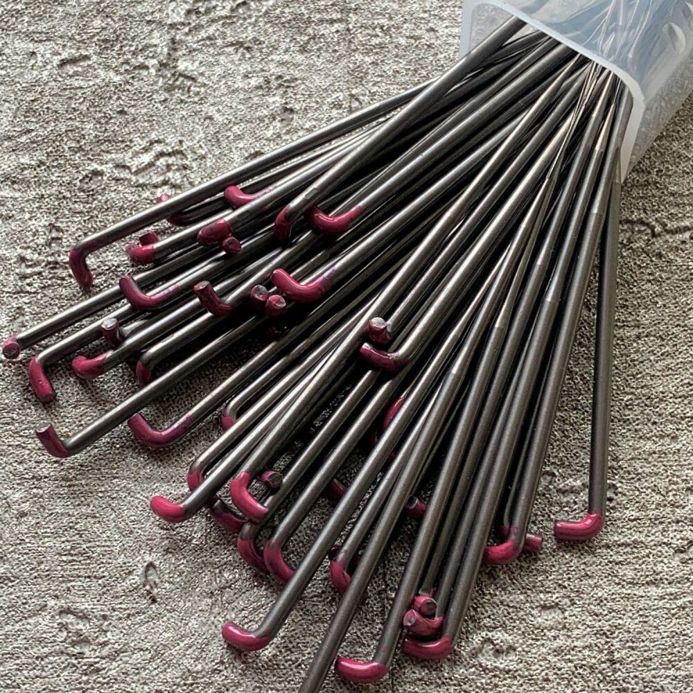 Twisted Star Needles - (Bright Pink Tip) Choose the Quantitiy