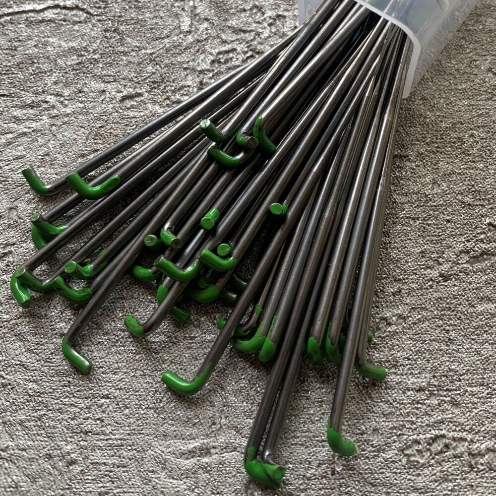 Reverse / Inverted Felting Needles - 36G - Light Green tip