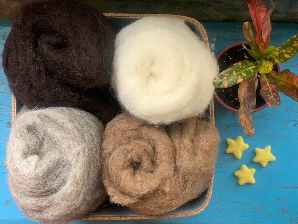 Carded Wool Batts - Core Wool