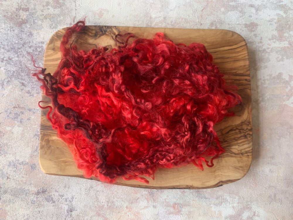 Dyed Curly Locks - Reds