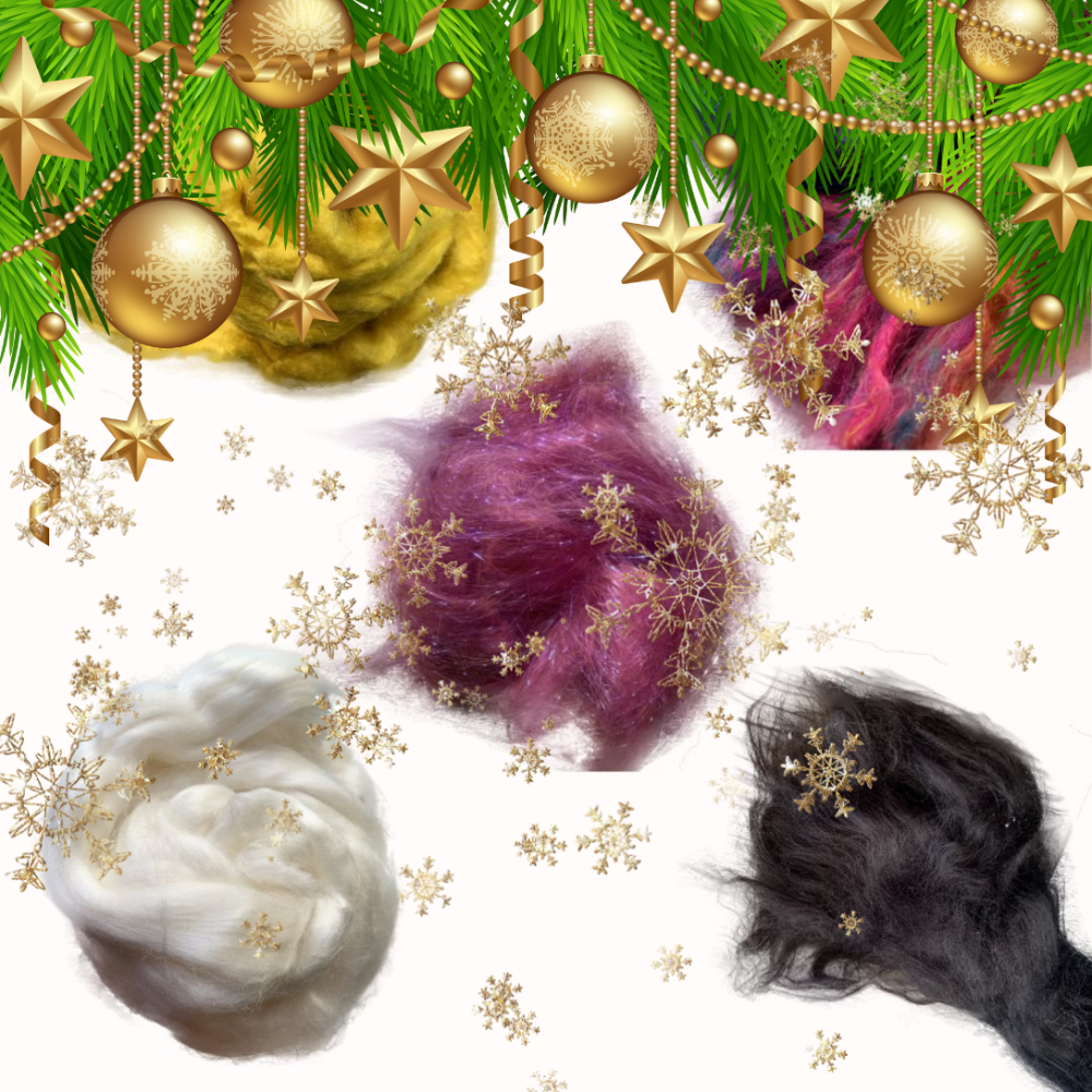 <!-- 011 -->Silks, Angelina & Bamboo Fibre