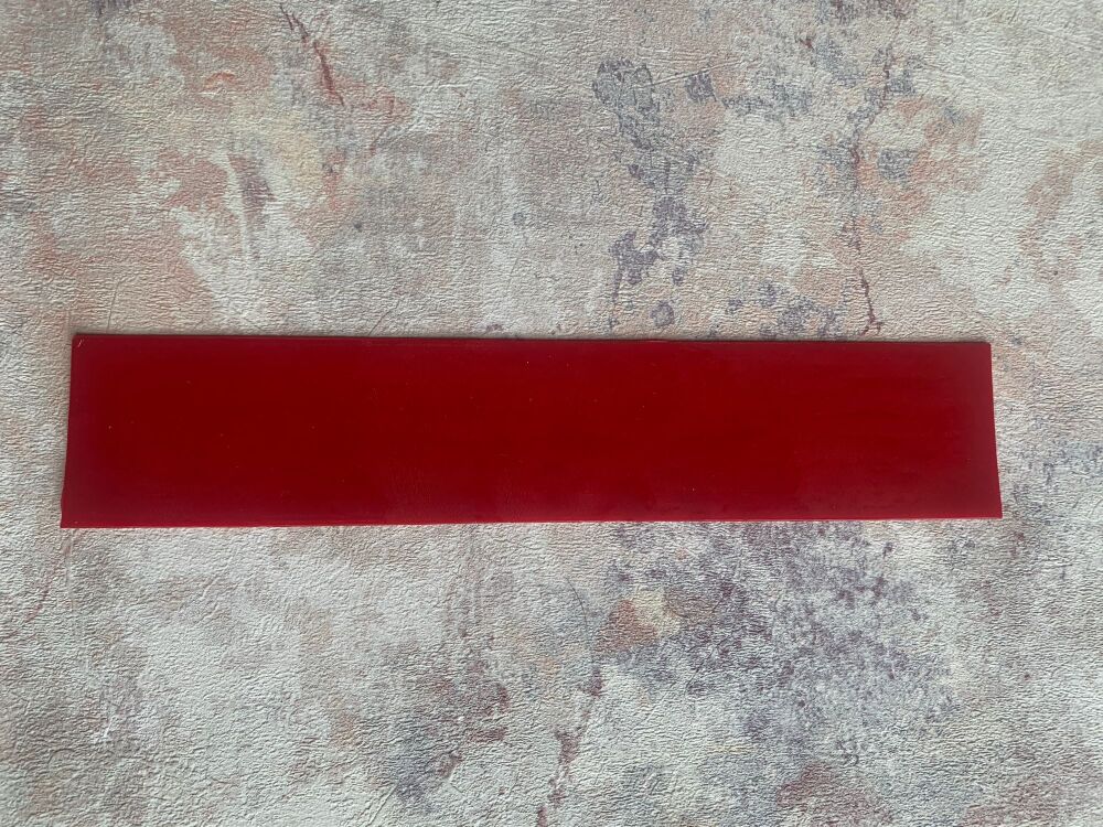 Dyed Flexable Soft Beeswax Red