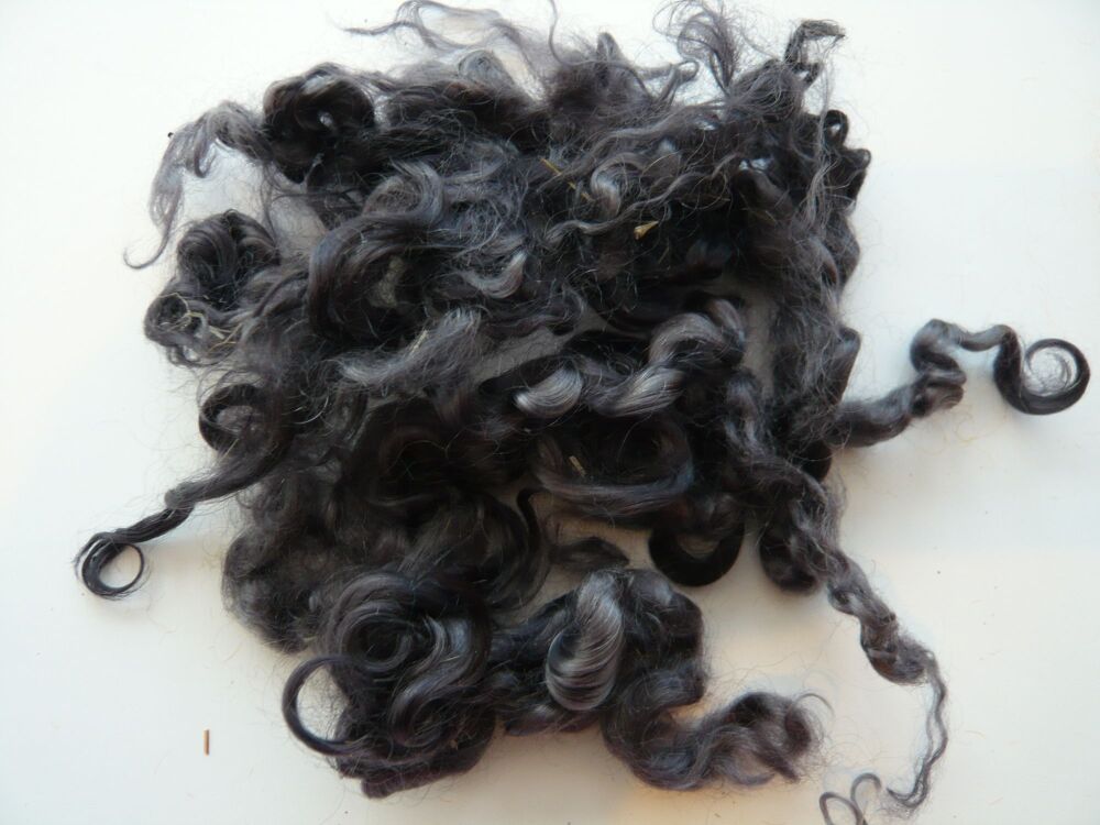 Mohair Locks - Charcoal