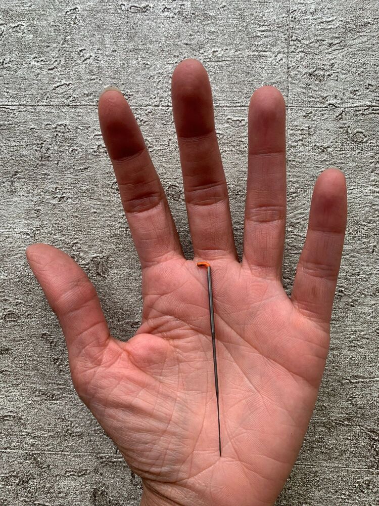 needles hand