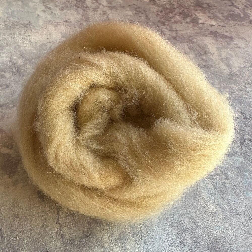 Carded Sliver - 'Hamster' - Caramel