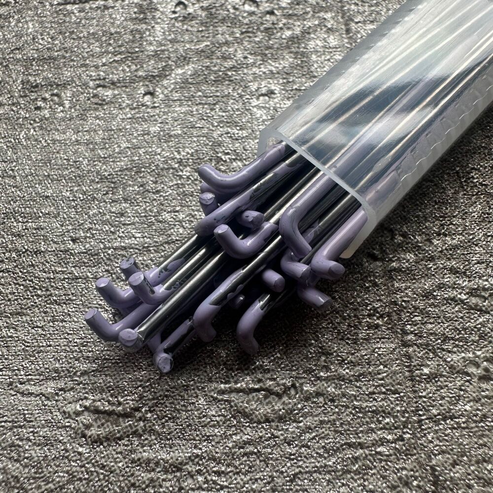 Twisted Star Needles - (Light Purple Tip) Choose the Quantitiy