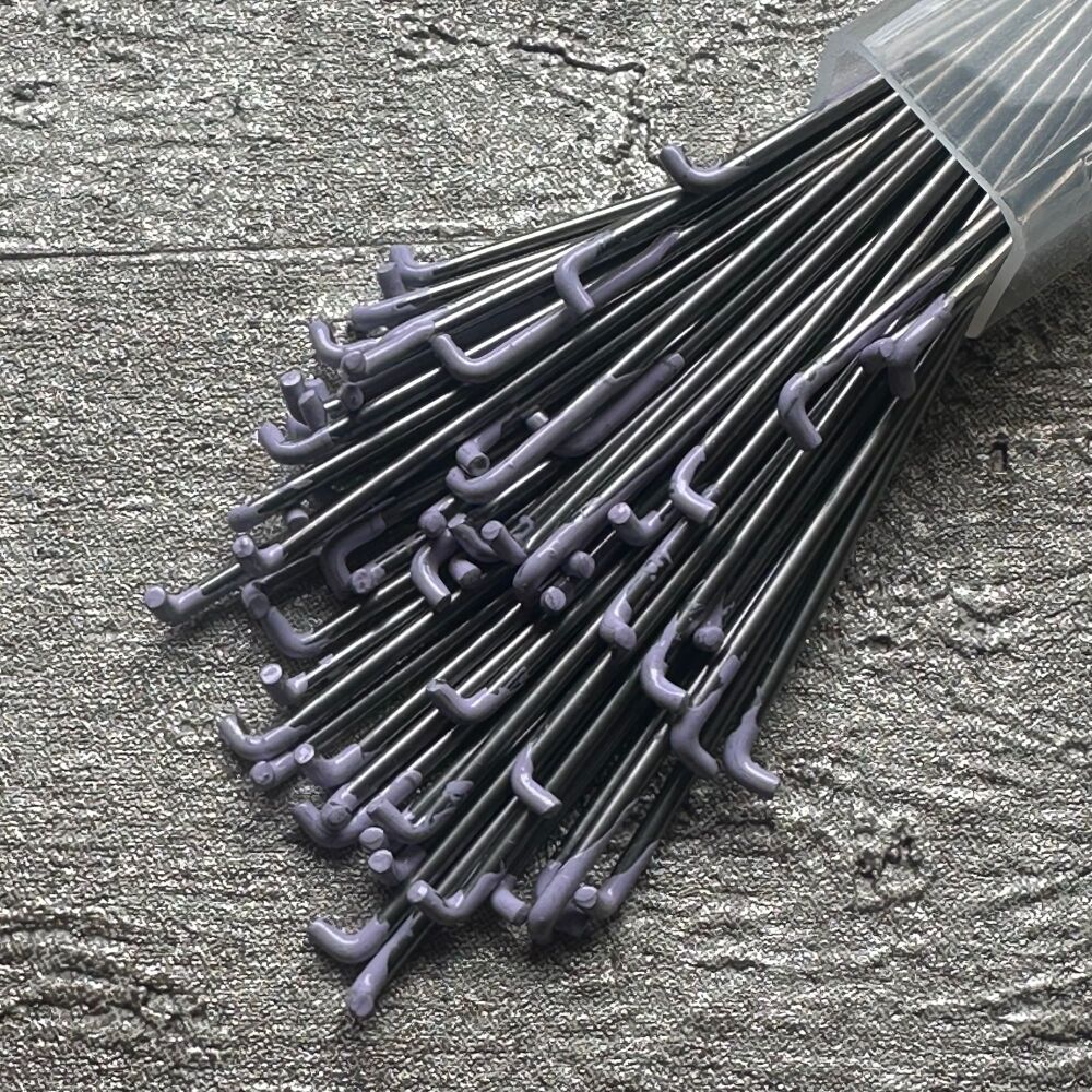 Twisted Star Needles - (Light Purple Tip) Choose the Quantitiy