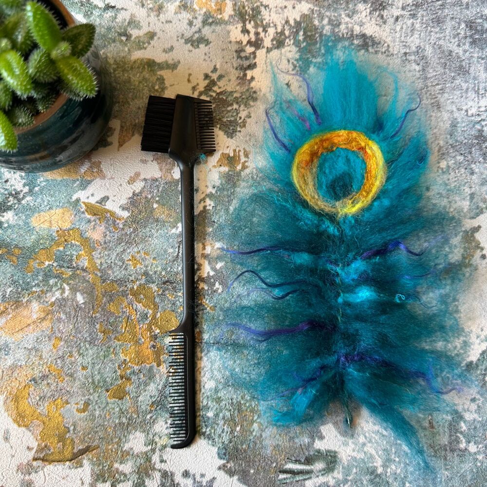Mini Brush & Comb Set - Compact 3&acirc;in&acirc;1 Brush + Comb Duo