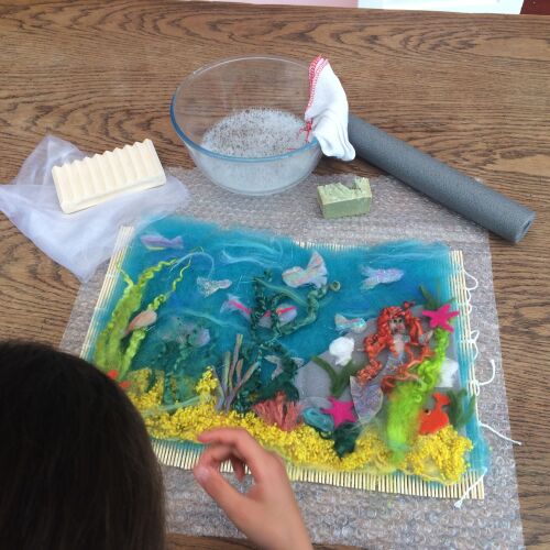 wet felting pic 5