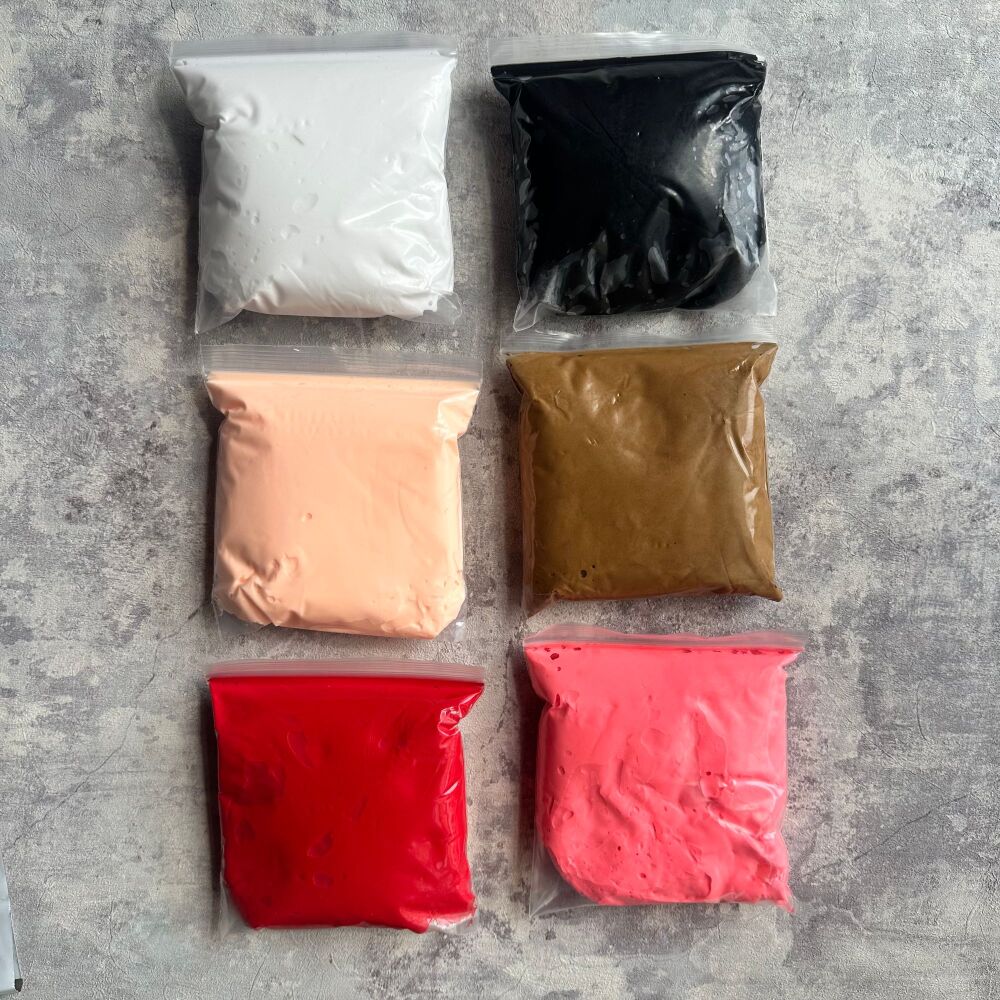 Soft Stretch Air Dry Clay &ndash; All 6 Colours