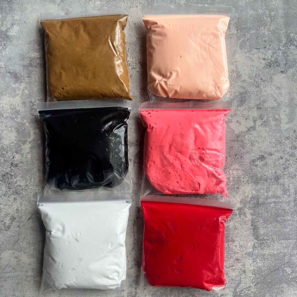 Soft Stretch Air Dry Clay &ndash; Choose 2 x Colours