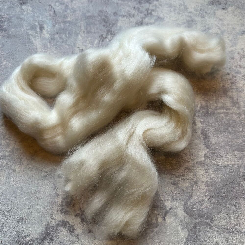 White Kid Mohair