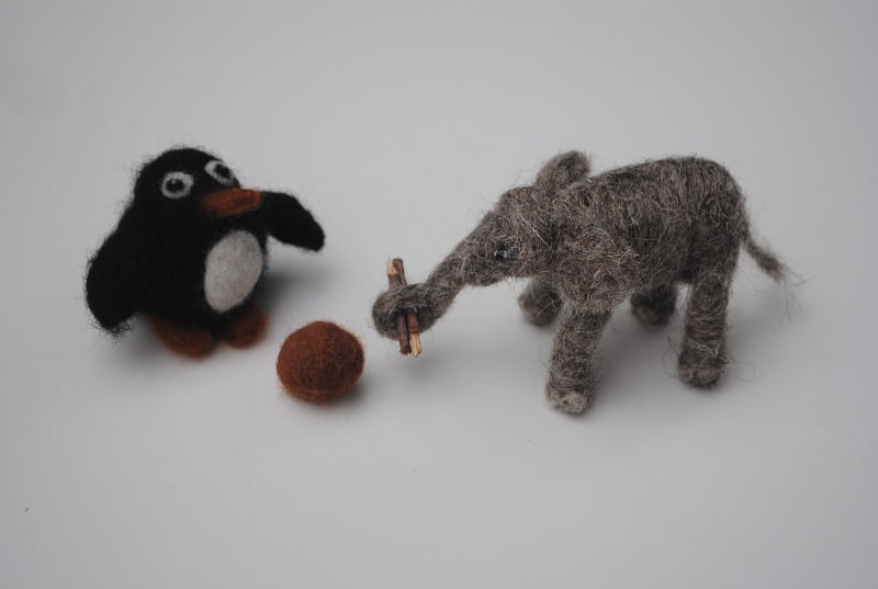 felted animals