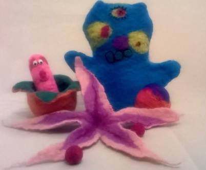 wet felting kids kit