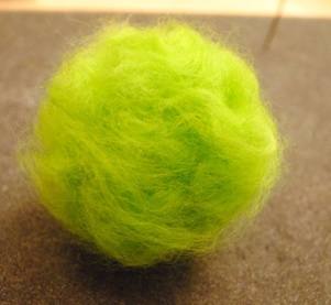 needle felted apple 6