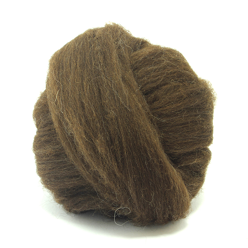 Natural Wool - Dark Brown
