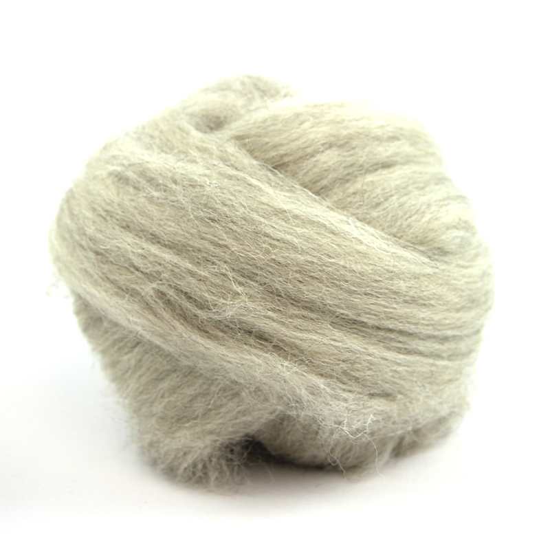 Natural Wool - Light grey