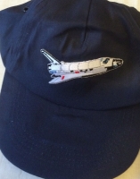 NASA Space Shuttle Embroided Logo Cotton Baseball Cap Hat