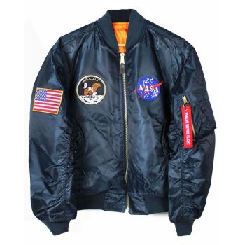 Amazing NASA Apollo 11 Moon Landing Flight Jacket Quality Neil Armstrong