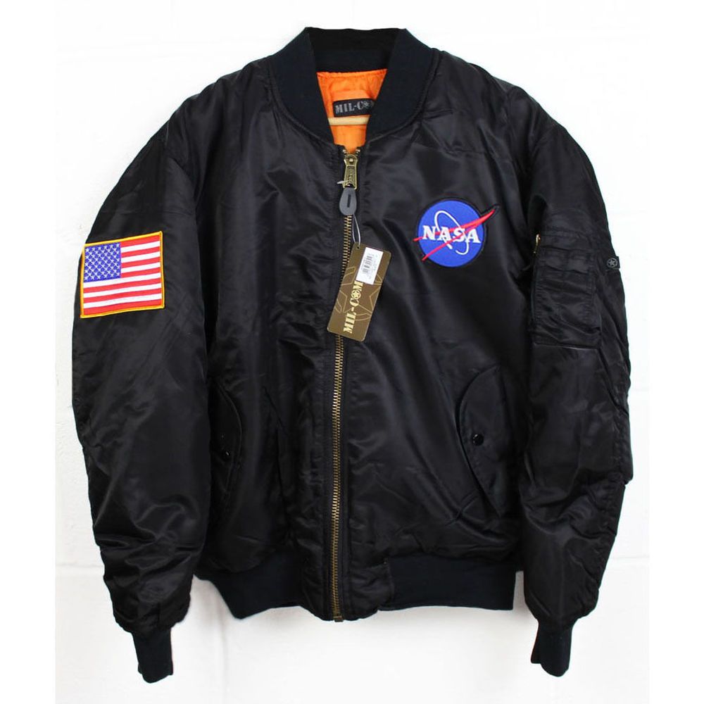 Amazing NASA Logo Space Flight Jacket Quality