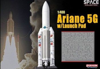 Dragon Wings Space Collection Ariane 5G with Launch Pad 1/400 Scale Model 56230 Esa