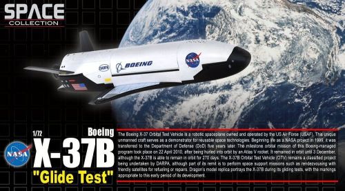 Dragon Boeing X-37B Orbital Test Vehicle (OTV) Space Model Nasa