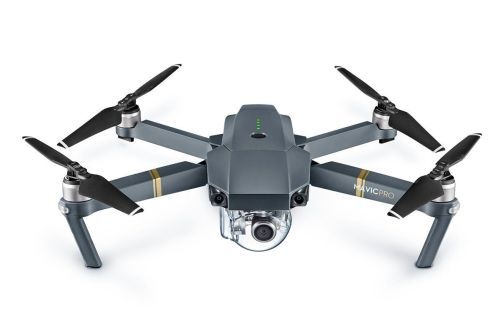 DJI Mavic Pro Drone UAV Aircraft Stealth Grey Set Up