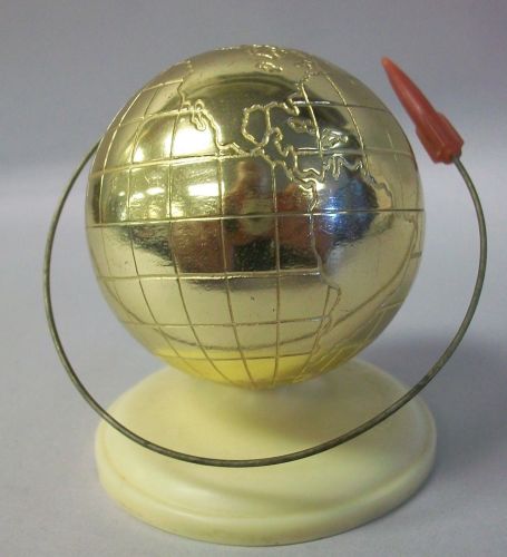 Rare 1961 USSR Soviet Russian 1st man in space Commemorative Globe Model w/