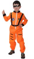 Child Kids NASA Astronaut Spaceman Fancy Dress Up Outfit Uniform Cosplay Costume Spacesuit