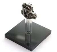 Certified Space Meteorite Fell On Earth 5000 Years Ago On Magnetic Support Stand Display