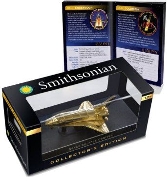 Smithsonian 24K Gold Collector's Edition Space Shuttle Model Nasa